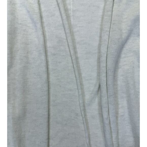 Nic Zoe Long Cardigan Women’s Sz L Open Front Cotton Cashmere Rolled Hem Duster - Picture 3 of 10